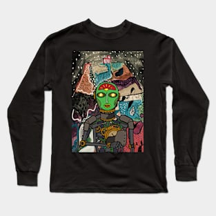 Legend NFT - RobotMask with AfricanEye Color and GlassSkin on OpenSea Long Sleeve T-Shirt